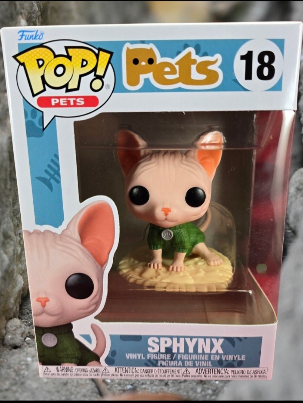 Sphinx Funko #18 (Nib) With Pop Protector